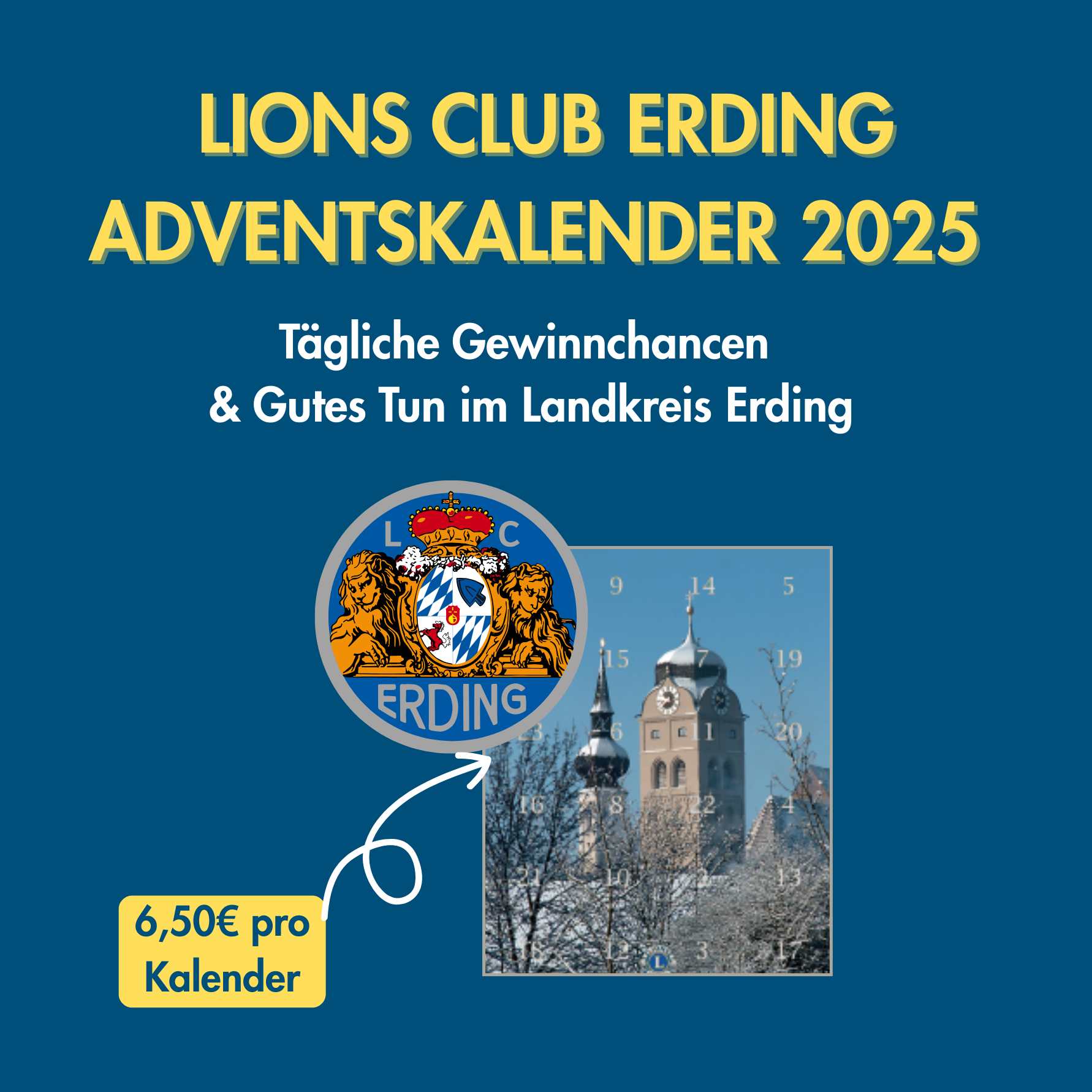 Lions Club Erding Adventskalender Gewinnen & Gutes Tun