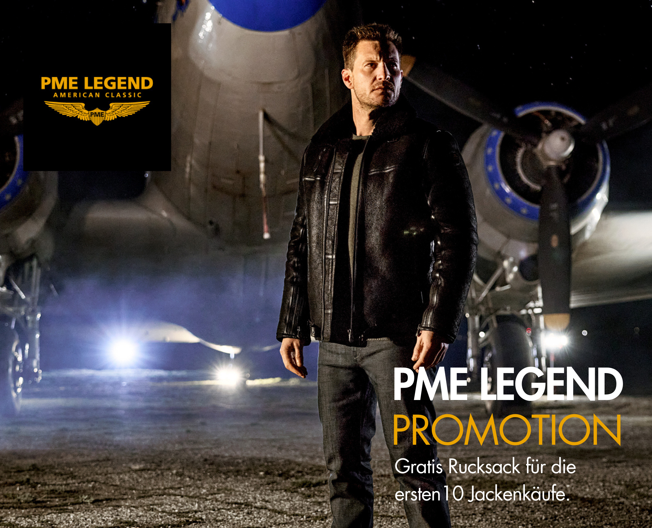PME Legend Promotion in Erding Gratis Rucksack für die ersten 10 Jackenkäufe am Samstag